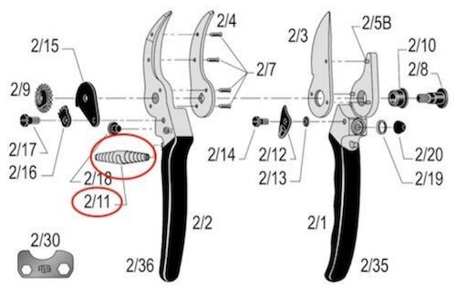 FELCO 2/91 Replacement Springs