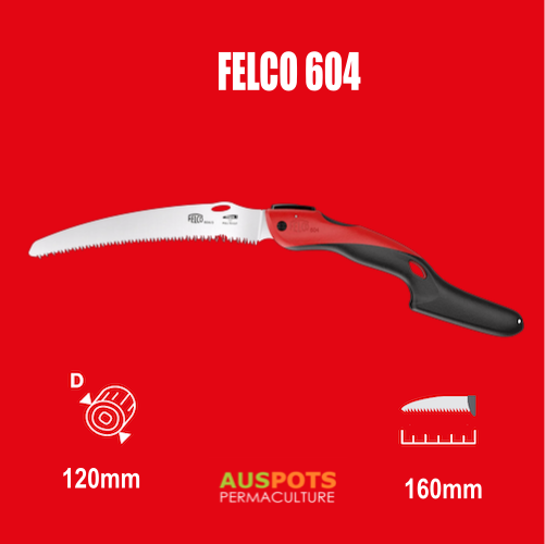 FELCO 604 - Pull-stroke pruning saw Folding Blade 24cm